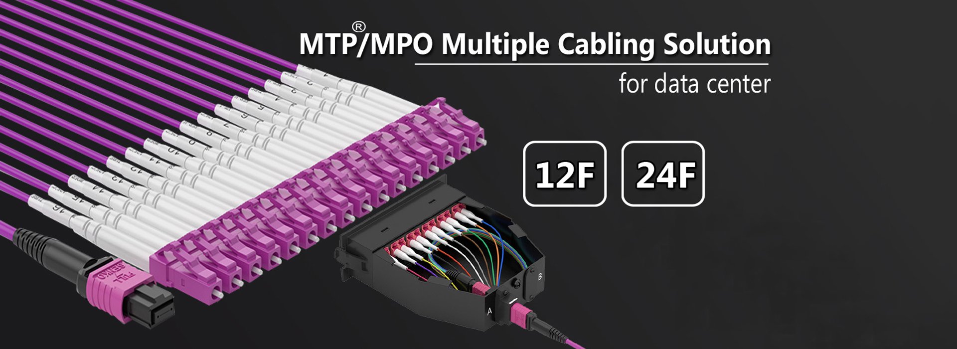 MPO - LC Fanout Cable